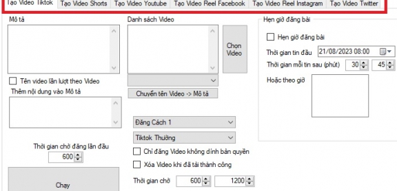 Download toàn bộ video trên các nền tảng bằng phần mềm V-Shorts