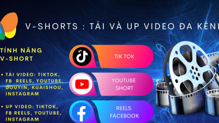 Phần Mềm V-Shorts – Giải Pháp Marketing Video Đa Nền Tảng, Tự Động Hóa Toàn Diện