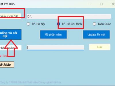 Hướng dẫn c&agrave;i đặt VBDSP