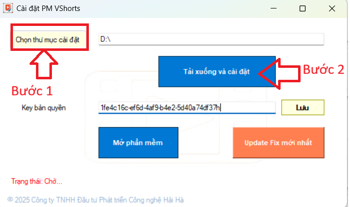 Hướng dẫn c&agrave;i đặt VSHORTS